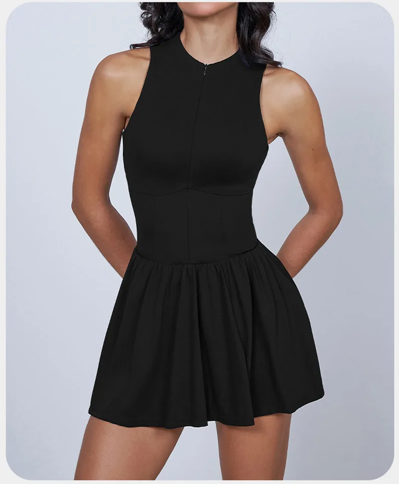 Women Yoga Jumpsuit Set Sexy Anti Glare One-Piece Jumpsuit Dance Ballet Sports Dress Gym Push Up Running Tennis Sports