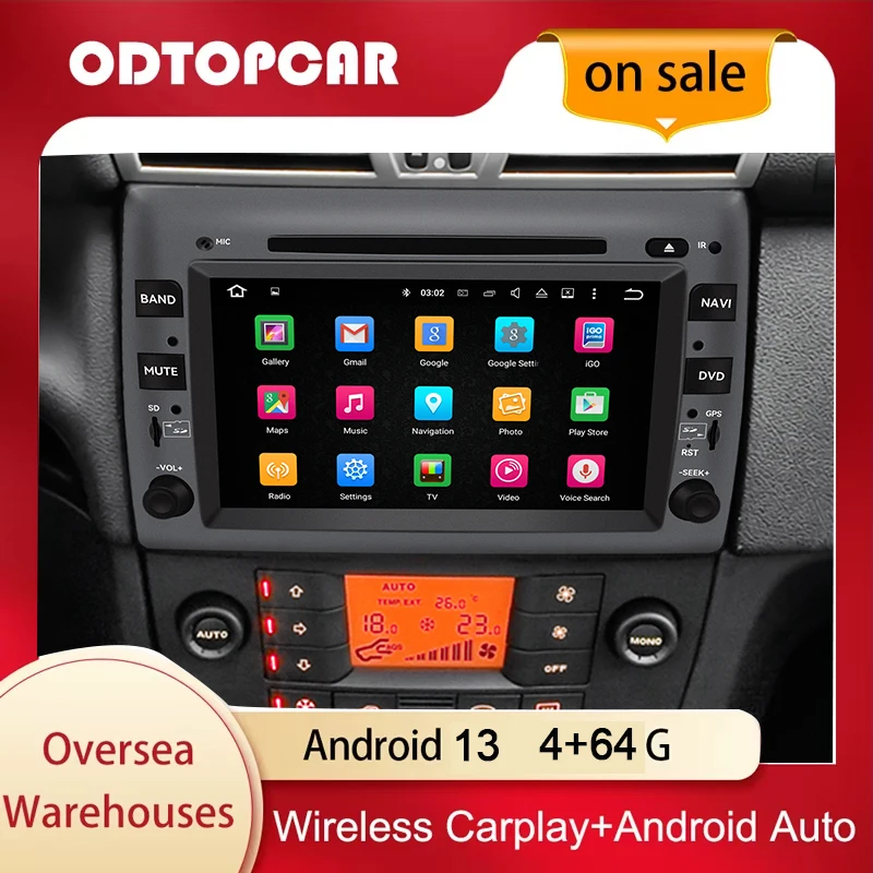 

Android 14 Car Radio 2 Din GPS Navigation For Fiat Stilo 2002 - 2010 2009 2008 Autoradio Stereo Carplay NO DVD Multimedia Player