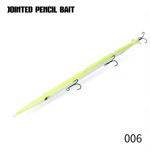 Hunthouse Jointed Pencil Bait 3 Section Fishing Lure 180mm/22g 255mm/30.6g Needle Sinking Swimbait For Bluefish Seabass Tackle - Image 11
