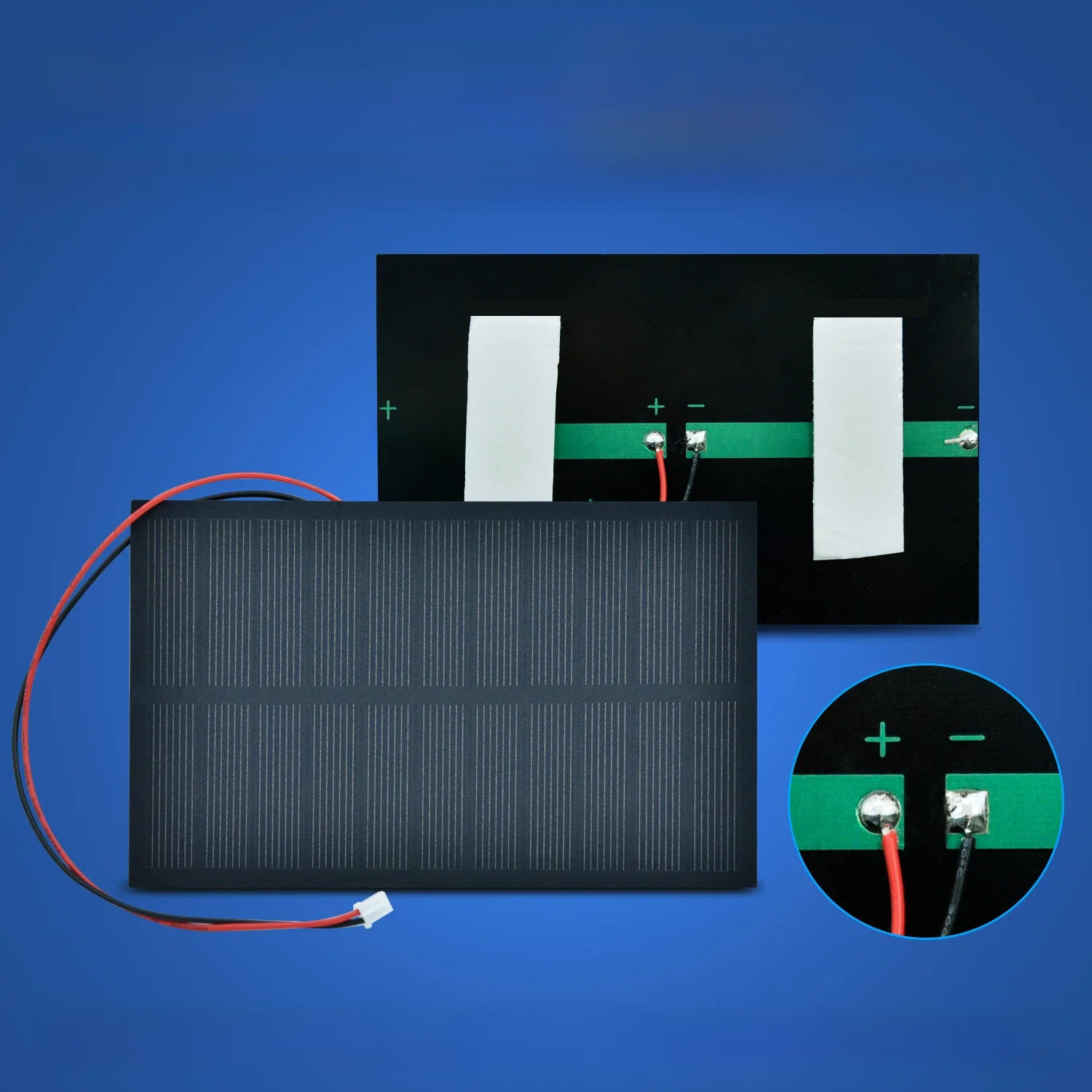 Keyestudio 5V 5.5V 6V Polikrystaliczny Mini Panel Słoneczny PET z Złączem PH2.0 do Projektów DIY Arduino — zdjęcie 2