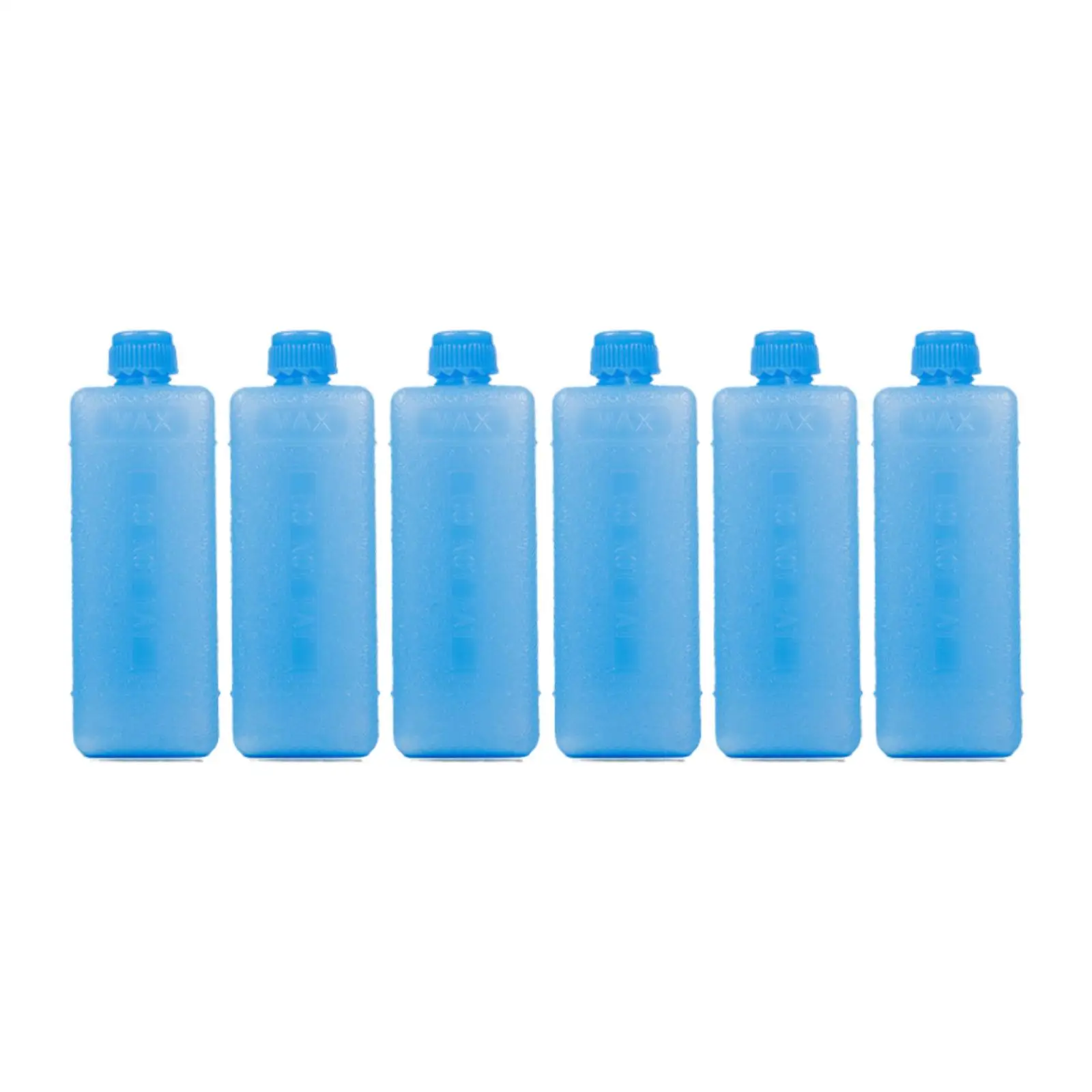 6 Pieces Reusable Ice Packs for Food Drink Cooling Ice Blocks for Hiking Picnic Beach Travel Ice Freezer Blocks Ice Brick Packs image 3