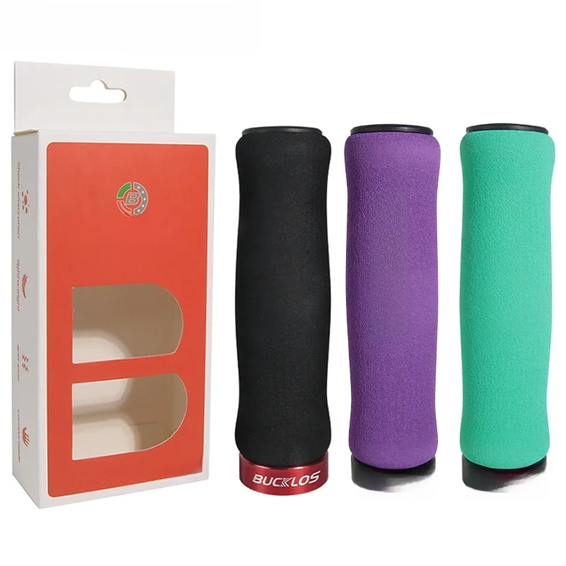AliExpress BUCKLOS MTB Cuffs Ergonomic Bicycle Handles Lock on Bike Handlebar Grips Durable Folding Mountain