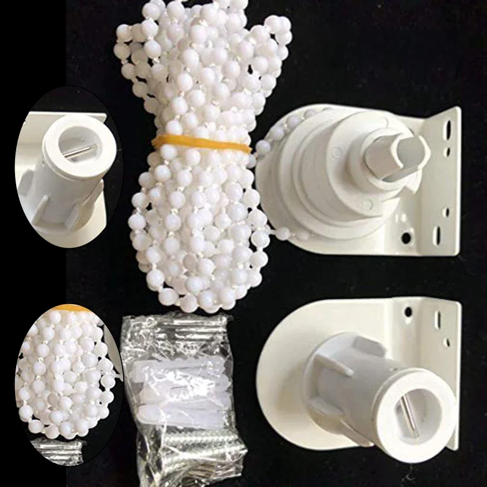 Kit d'installation de stores roulants, Kit de montage supérieur pour stores roulants, réparation de chaîne de cordon, Tubes de 28mm 32mm, pièce de rechange, accessoire de rideau