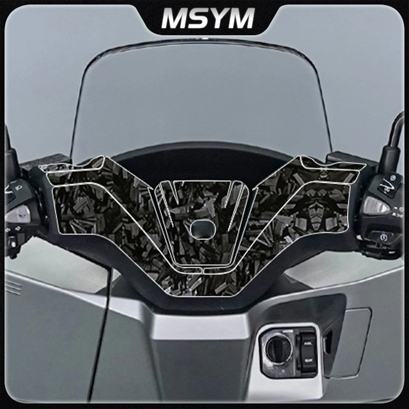 For HONDA NS150GX 2025 Forged Pattern Sticker Anti Scratch Protective Film On Both Sides Of The Foot Pedal Modified Accessories