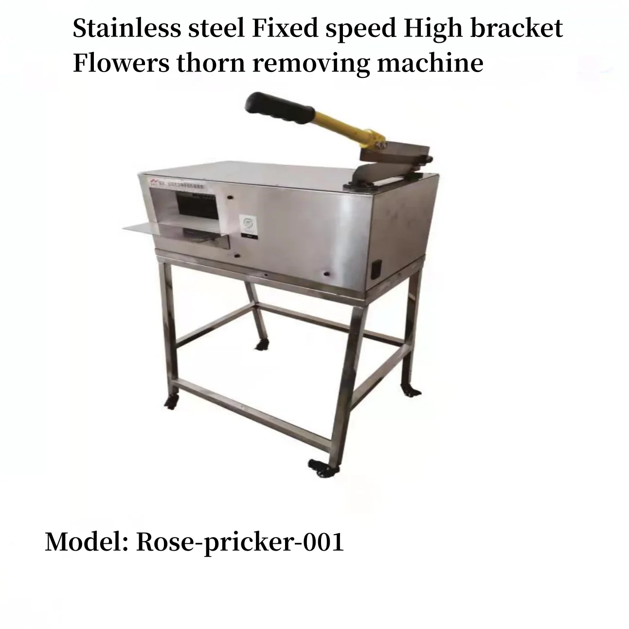 Rose Stem Cutting Machine, Stainless Steel Fixed Speed,  Flower Shop Use, Thorn Removing Machine, Removal Tool, Wholesale Price