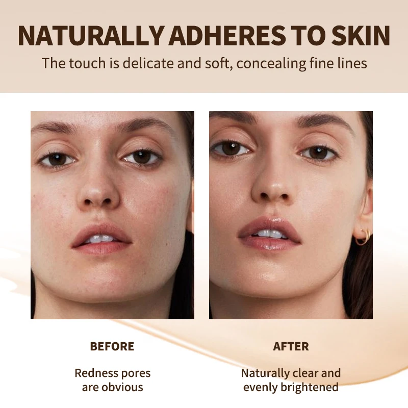 オイルコントロール付きフェイスパウダー,メイクアップ用ルースパウダー,防水フェイシャルパウダー,女の子用メイクアップアクセサリー