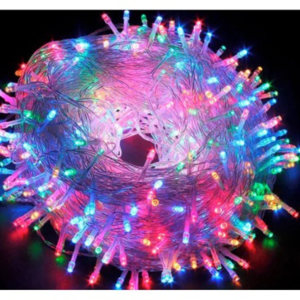 Pisca Pisca De 100 LEDs 8 Funções 10 Metros para Decoração