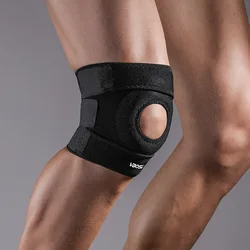 Kniesteun Brace Orthopedische kniebeschermer Gewrichtspijn Verlichting Patella Protector Verstelbare Sport Kneepad Guard bondage riem Meniscus