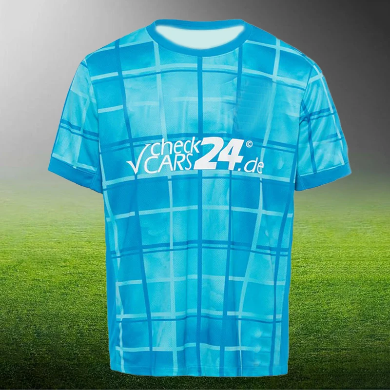 Neues modisches Hertha BSC Kurzarm-T-Shirt für Herren, locker, bequem, weich, vielseitig, hochwertiges Rundhals-T-Shirt