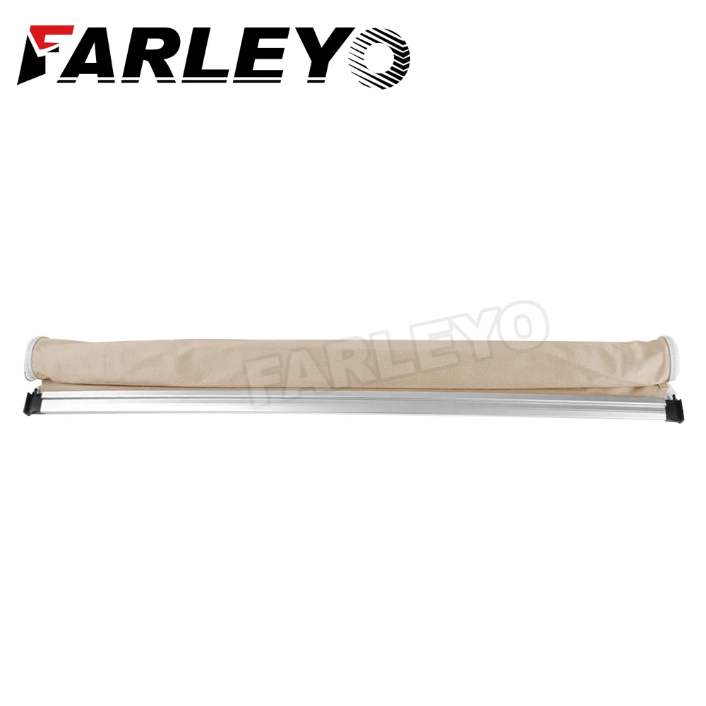 

Farleyo 4L0877307D Car Panorama Front Sunroof Sunshade Curtain Cover Assembly For Audi Q7 2007-2016 Sunroof Roller Shutter