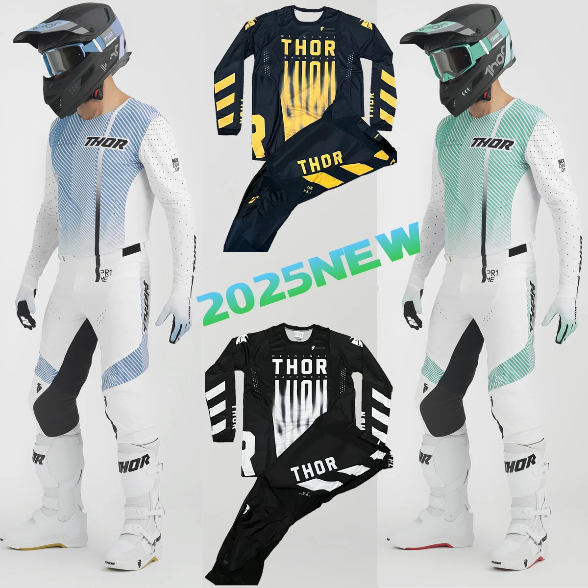 2025 TLD Racing MX Combos Motocross Gear Set Off Road Moto Jersey Set Dirt Bike Kit Motorcycle Suit