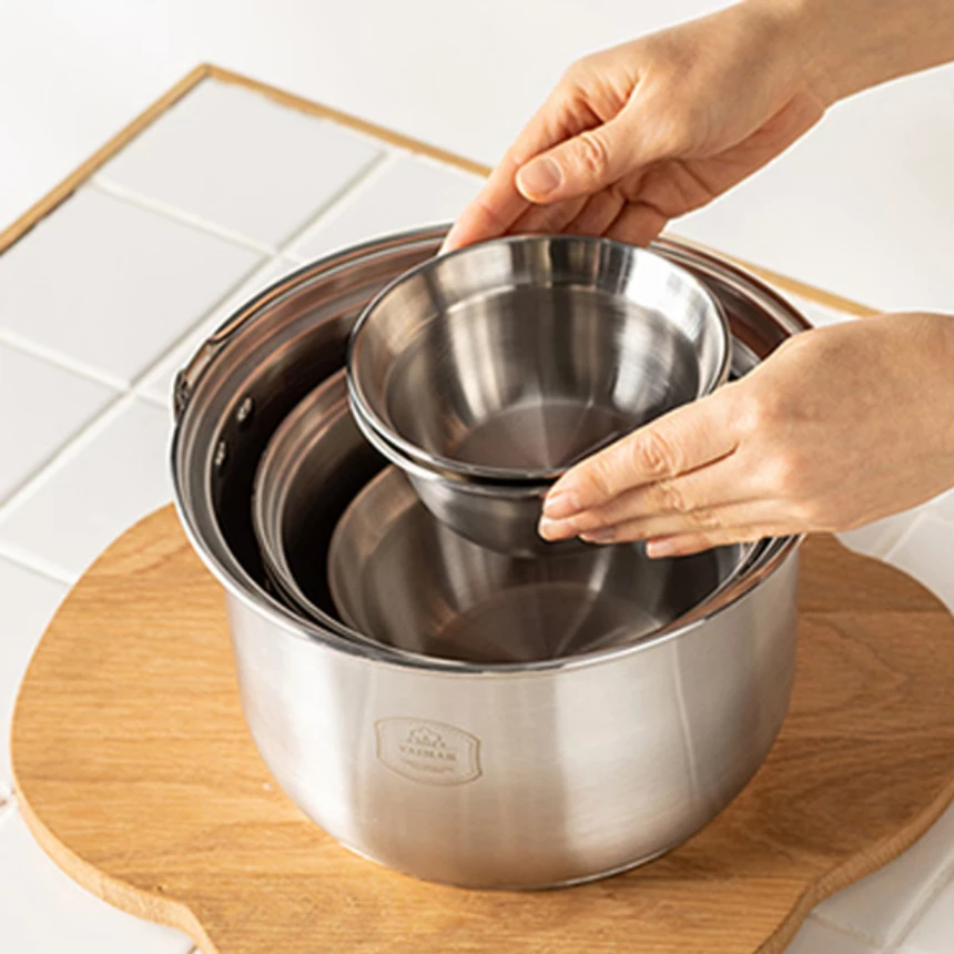 وعاء تخييم ثلاثي الجوفاء من فايمر ، بيمارن مع حقيبة محمولة ، 15 نوعًا ، مجموعة كاملة