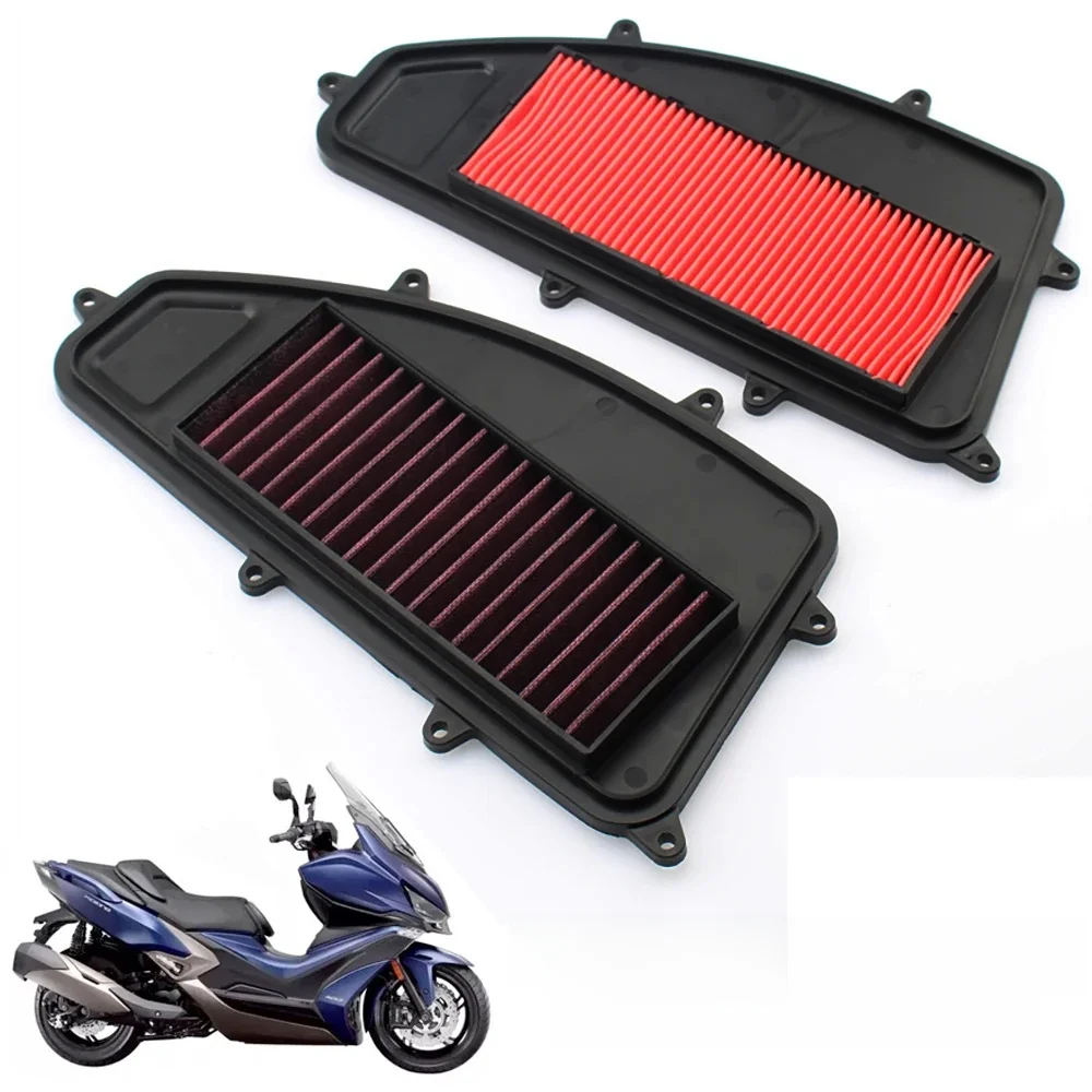 Wymiana motocykla silnik filtr wlotu powietrza filtr powietrza wlotowy dla KYMCO Xciting 250 300 300i CT250 CT300 Xciting 300i — zdjęcie 2
