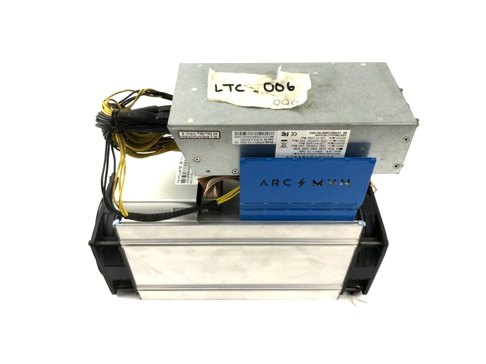 NUEVAS VENTAS DE CALIDAD EN Antminer L3+ Bitmain Fuente de alimentación Scrypt LTC DOGE 504M ARC MYN Stand, EN STOCKED