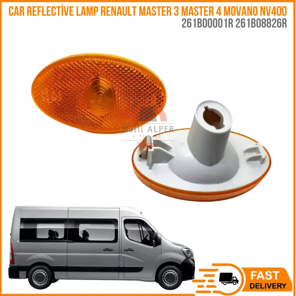 

Автомобильная Светоотражающая лампа для Renault Master 3 Master 4 Movano NV400 261B00001R 261B08826R автомобильные запчасти высокого качества