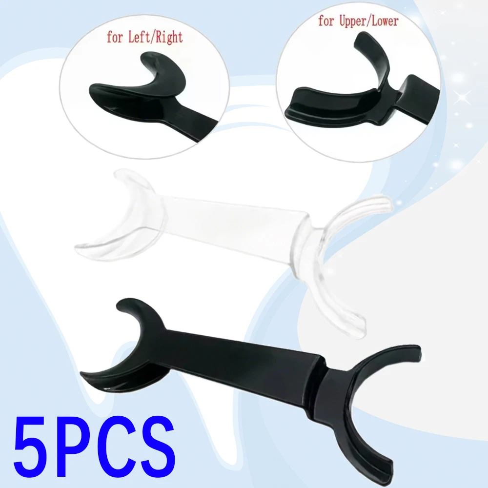 

5 шт., стоматологический ретрактор для губ с двойной головкой, верхний и нижний для внутреннего доступа к щекам, инструмент для открывания рта для взрослых и детей