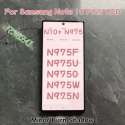 Lcd amoled de alta qualidade para n10 + com defeito para samsung galaxy note10 + display touch screen note 10 plus SM-N975F n975 n976 lcd