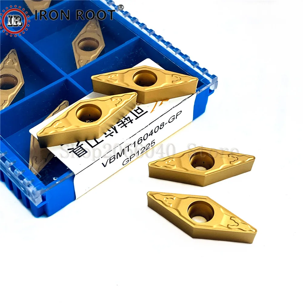 VBMT 160404,160408, -GP GP1225 Turning Carbide Insert CNC Metal Lathe Processing Tool For Steels For SVJBR/L