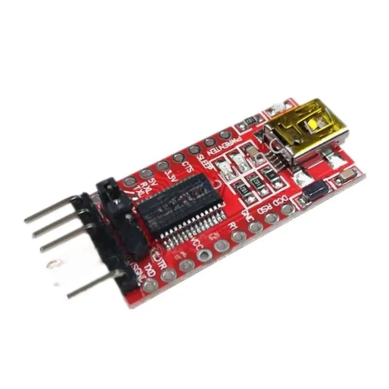 1 sztuk FT232 FTDI USB na TTL 3.3V 5V linia pobierania Mini moduł adaptera interfejsu FT232RL gorąca sprzedaż produktów FTDI232 — zdjęcie 2