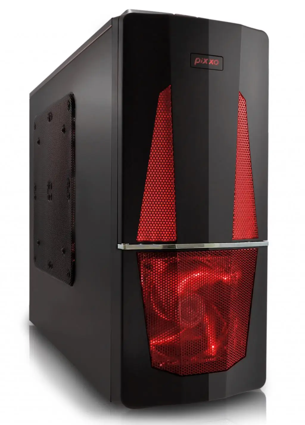 Gabinete Gamer PIXXO CG9203 - com cooler - Full Tower - ATX