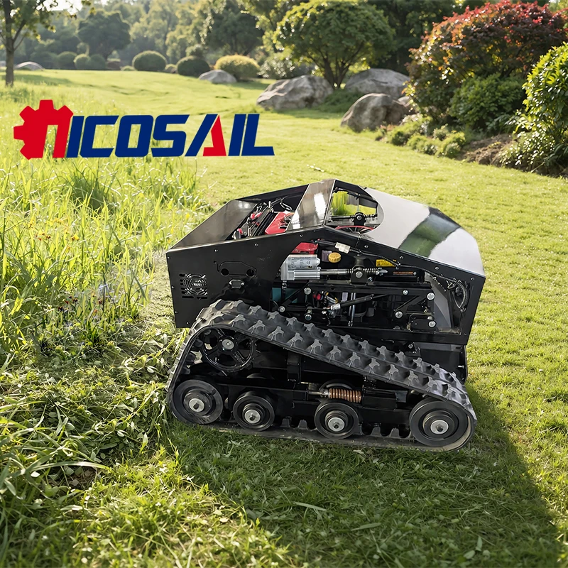 Compact Remote Control Mini Lawn Mower Deposit Custom Lightweight CE Certified For European Market