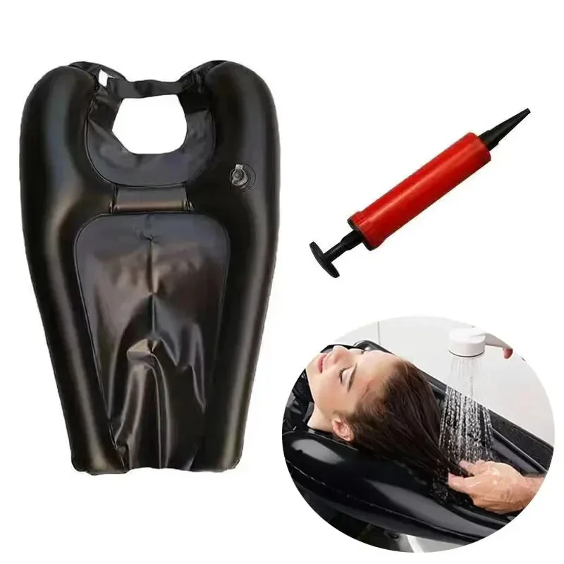 Bacia de shampoo inflável em pvc, bacia de lavagem de cabelo para bebês grávidas e idosos, nova