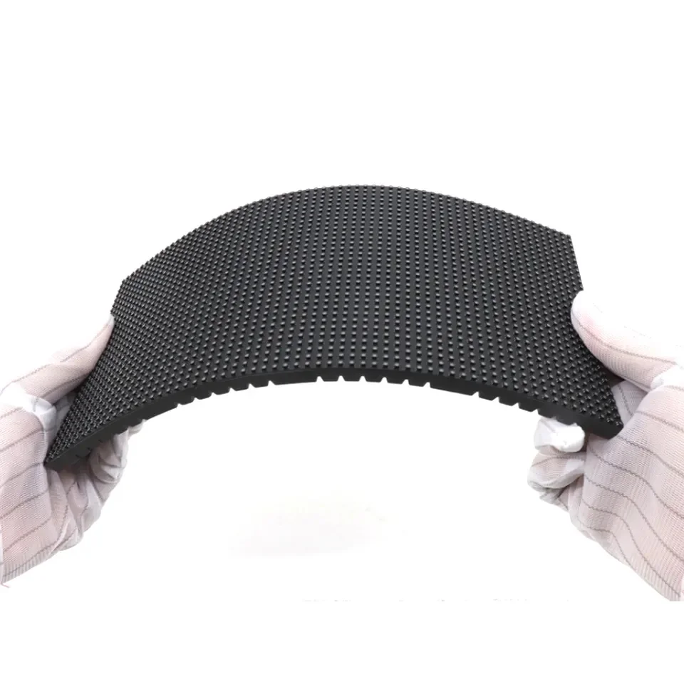 Free shipping high quality flexible RGB led pixel module p4 256x128mm hub75 64x32 pixels