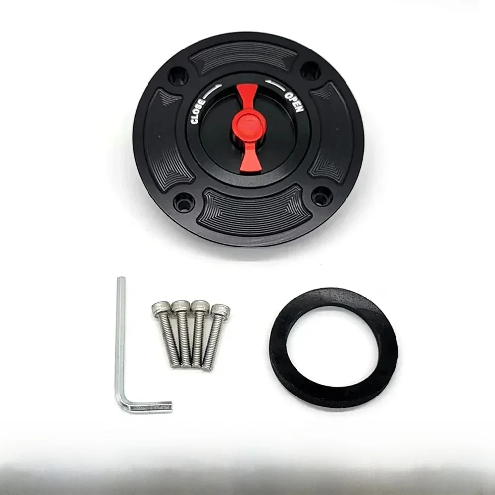 Couvercle de bouchon de réservoir de carburant CNC pour moto, pour Suzuki GSXR600 gsxr750 gsxr1000 gsxr1300 Hayabusa TL1000S TL1000R GS500