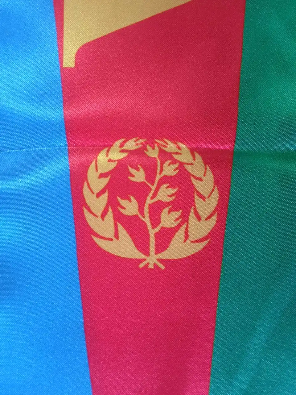 Fast Delivery 100% Stain eritrea eritrean Flag Scarf