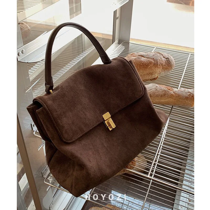 Minimal Tote Bag Women Stone Pattern Vintage Shoulder Bags Autumn Large Capacity Commuter Handheld Oblique Straddle Bag 5200