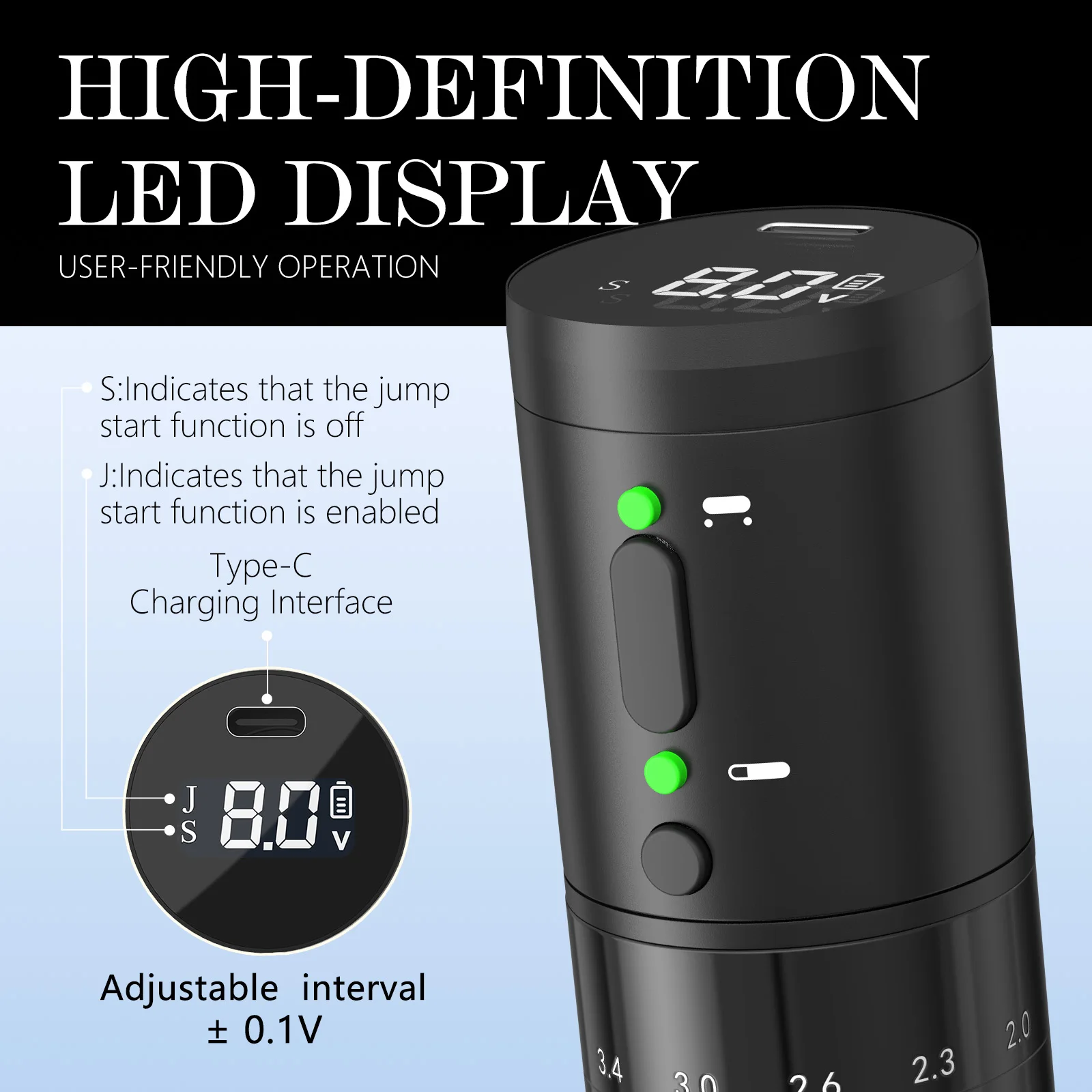 XNET E1 máquina de tatuaje inalámbrica pluma Kit completo 20 piezas cartuchos 7 golpes ajustables pluma de maquillaje de Motor personalizado principiante para tatuaje