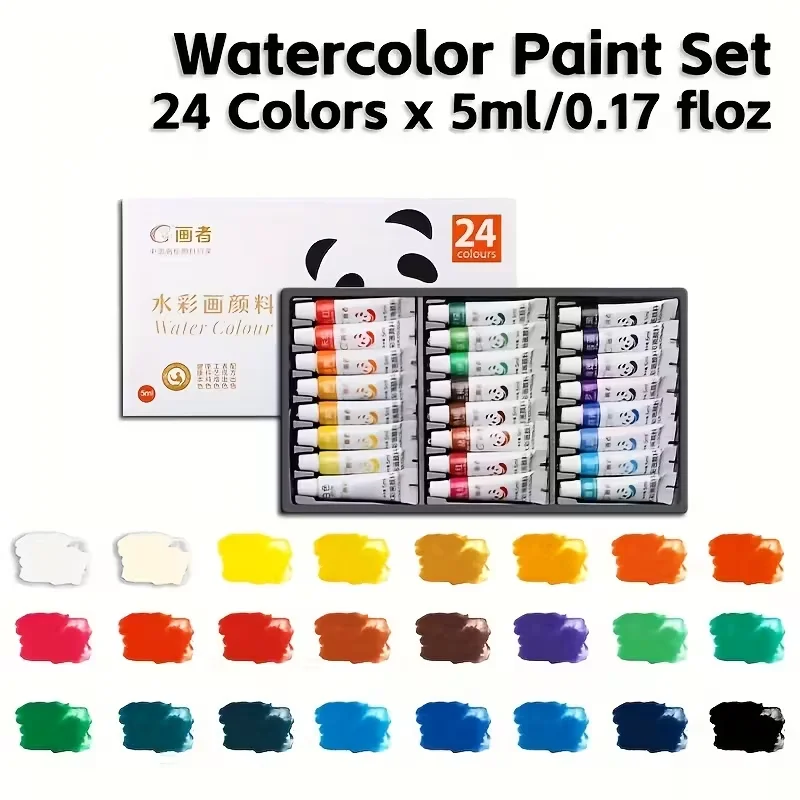 conjunto-de-tintas-aquarela-com-12-24-cores-tubos-de-5ml-suprimentos-de-arte-para-adultos-artistas-e-iniciantes