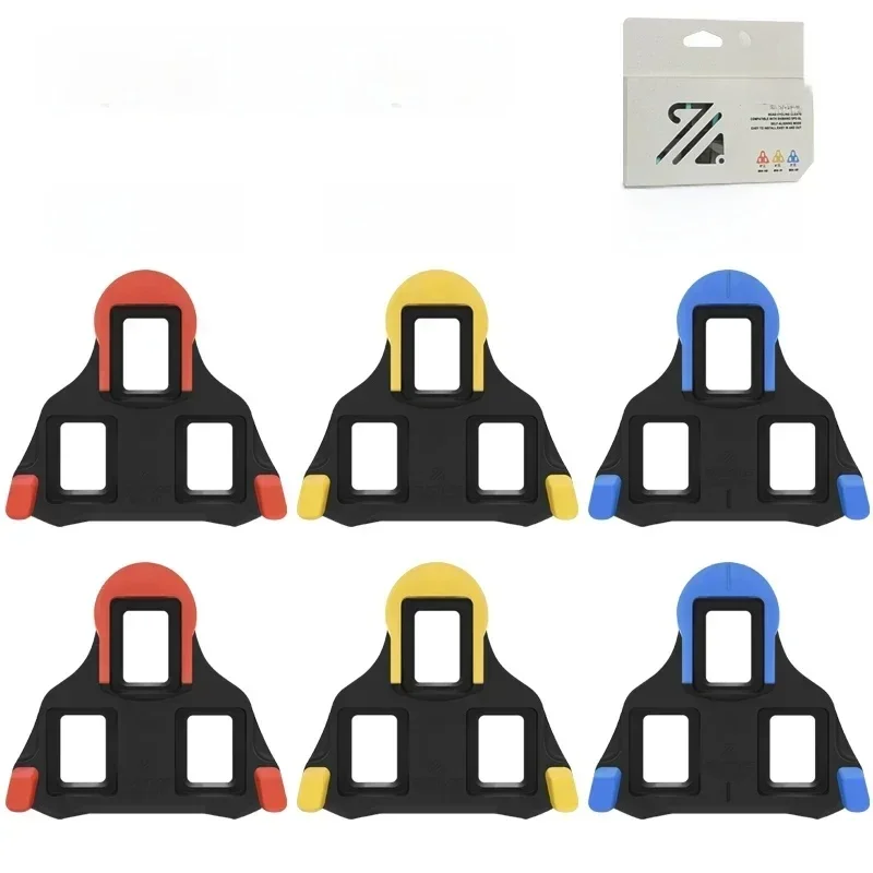 AliExpress BUCKLOS Bike Pedal Cleat for SPD-SL Cleat Set Durable Road Bike Cleats for SH10/SH11/SH12 0/2/6 Degree Bike Accessories