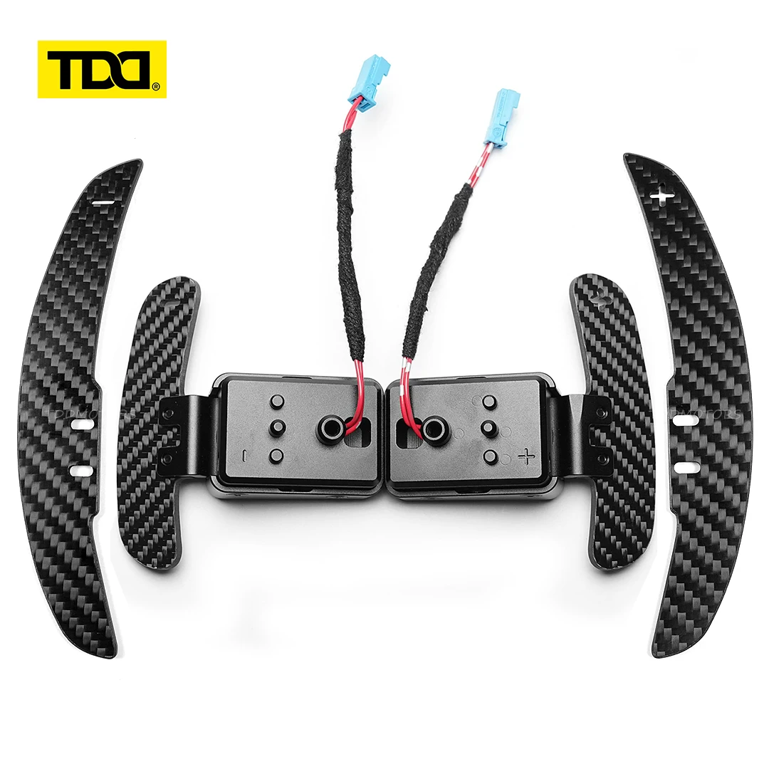 TDD Carbon Fiber Magnetic Paddle Shifter For BMW F20 F30 F32 F22 F80 F87 G20 G22 G30 M2 M3 M4 M5 M6 X5M X6M X3 X5 X6 G87 G80 G12