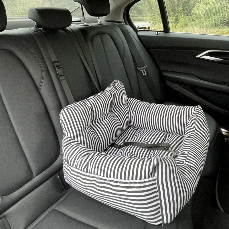 Dog Car Seat Covers Puppy Carrier Travel Products Transport Medium Small Dog Hammock Car Front/Back Pet Safety Separator Bed Mat