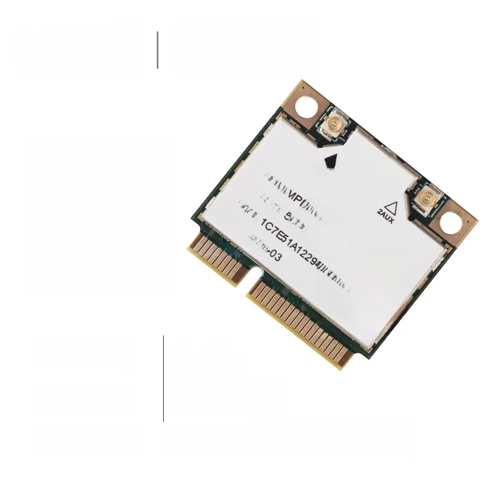 WiFi 6 Bluetooth 5.2 MT7921 carte réseau Mini pcie Adapte 2.4G/5Ghz pour ordinateur portable Windows 10/11