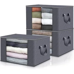 Sacos impermeáveis do armazenamento da roupa, bagagem classificando, saco do consolador, colcha movente, umidade-prova, organizador home, grande capacidade, 1PC