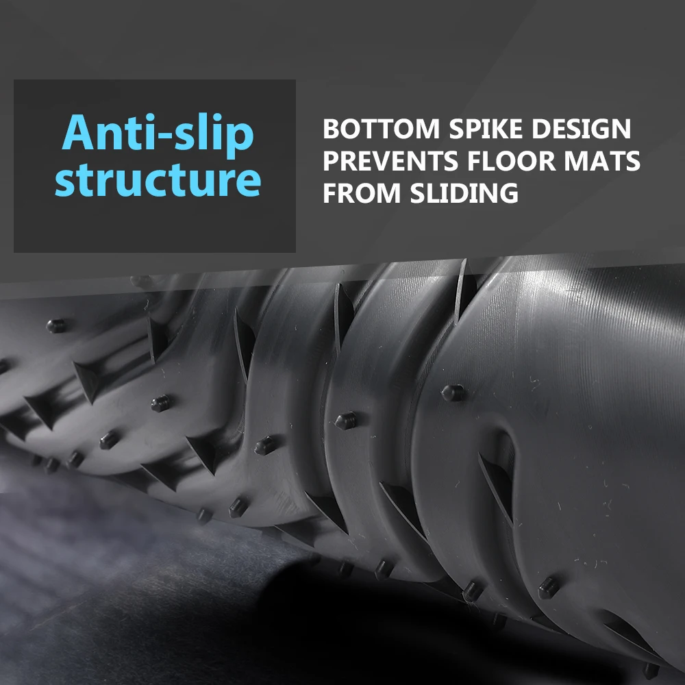 3X الحصير يصلح ل 2023-2024 هوندا Cr-V Crv Tpe جميع الأحوال الجوية المضادة للانزلاق بطانات السيارات السوداء المقاومة للمواد الكيميائية سهلة التنظيف دائم