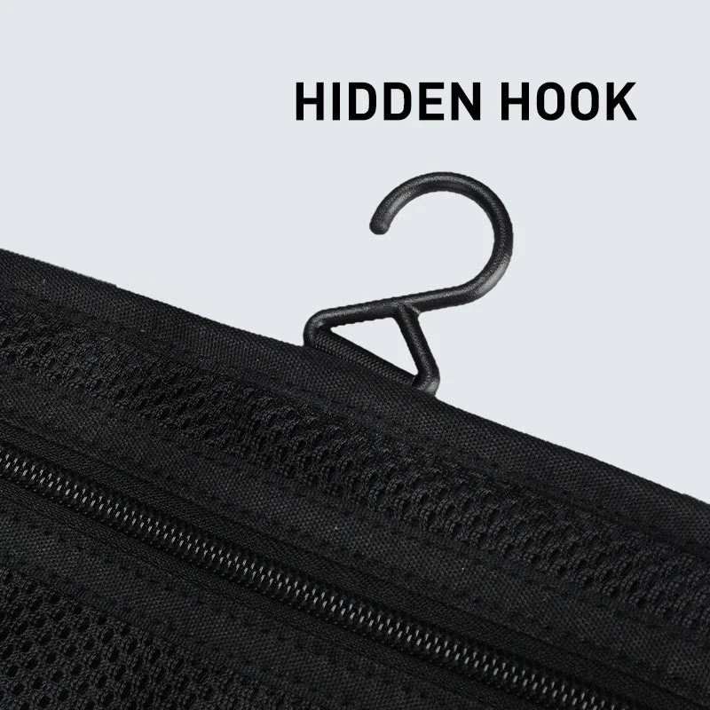 MARK RYDEN Hanging Travel Toiletry Bag, Foldable Water-Resistant Dopp Kit with Hidden Hook image 5