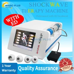 Electromagnetic Focused Shock Wave Therapy Machine With ED Treatment Pain Relief Extracorporeal Physiotherapy Shockwave Massager