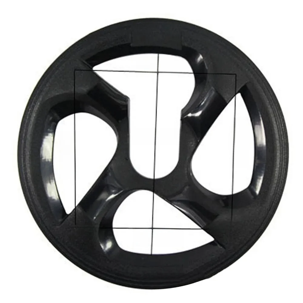AliExpress NONE 48 Teeth 12cm Bicycle Bike Crankset Chain Wheel Cover Protection Chain Wheel Protective Cover Black Guard Protector Cycle Parts