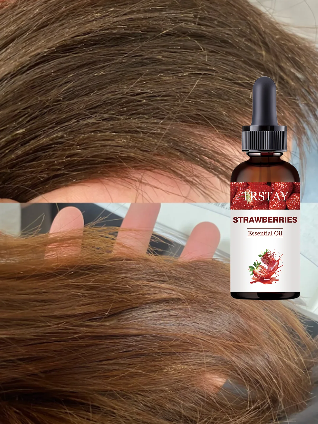 Moisturizing Rose Essential Oil with Natural Rose Extracts for Silky Shiny Hair Deep Hydration Nourishment Improves Dull Hair Co - Image 5