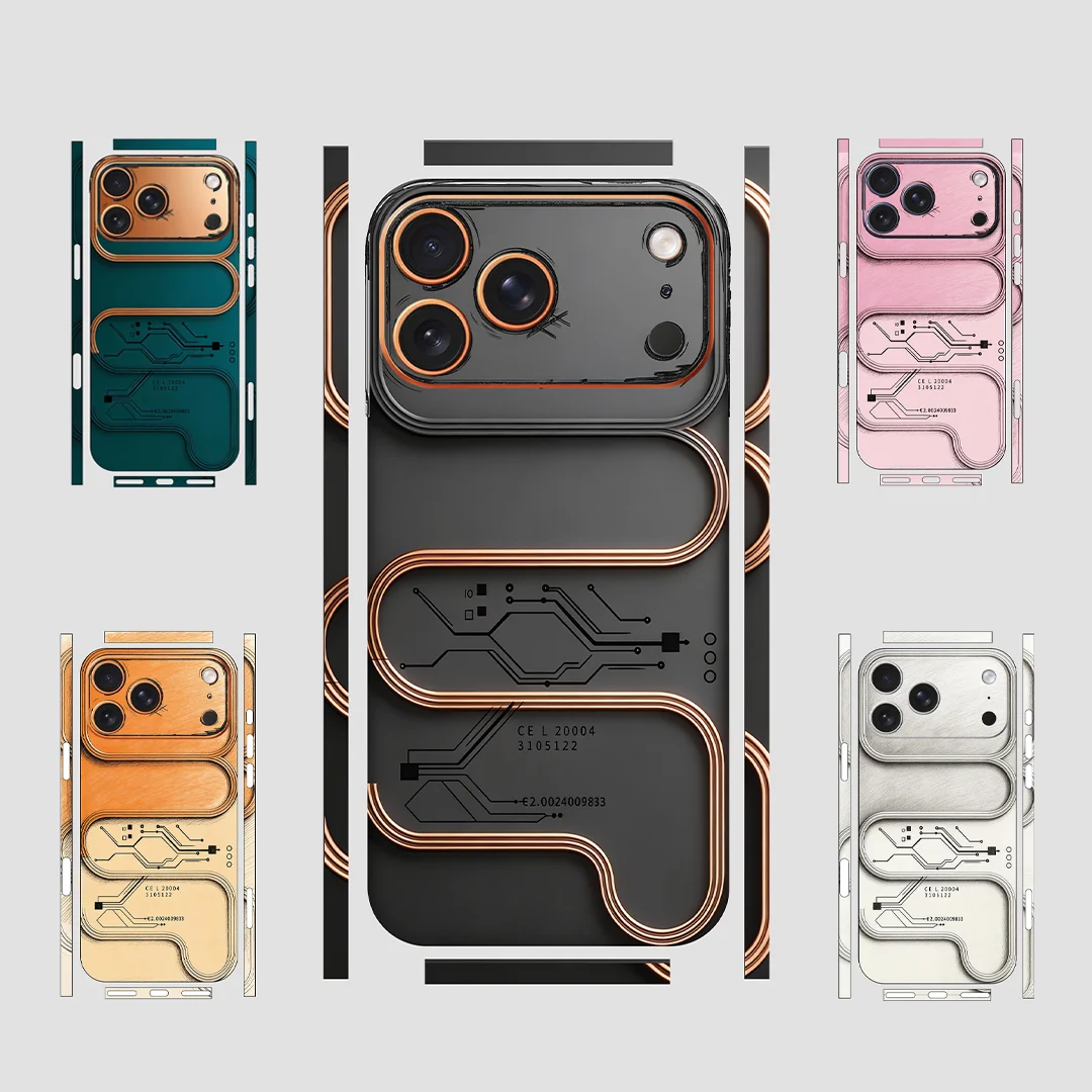 

Vinyl Stickers For iPhone 17 Pro Max Premium Full Wrap Decals - IPM003 Collection By Nexa Skins