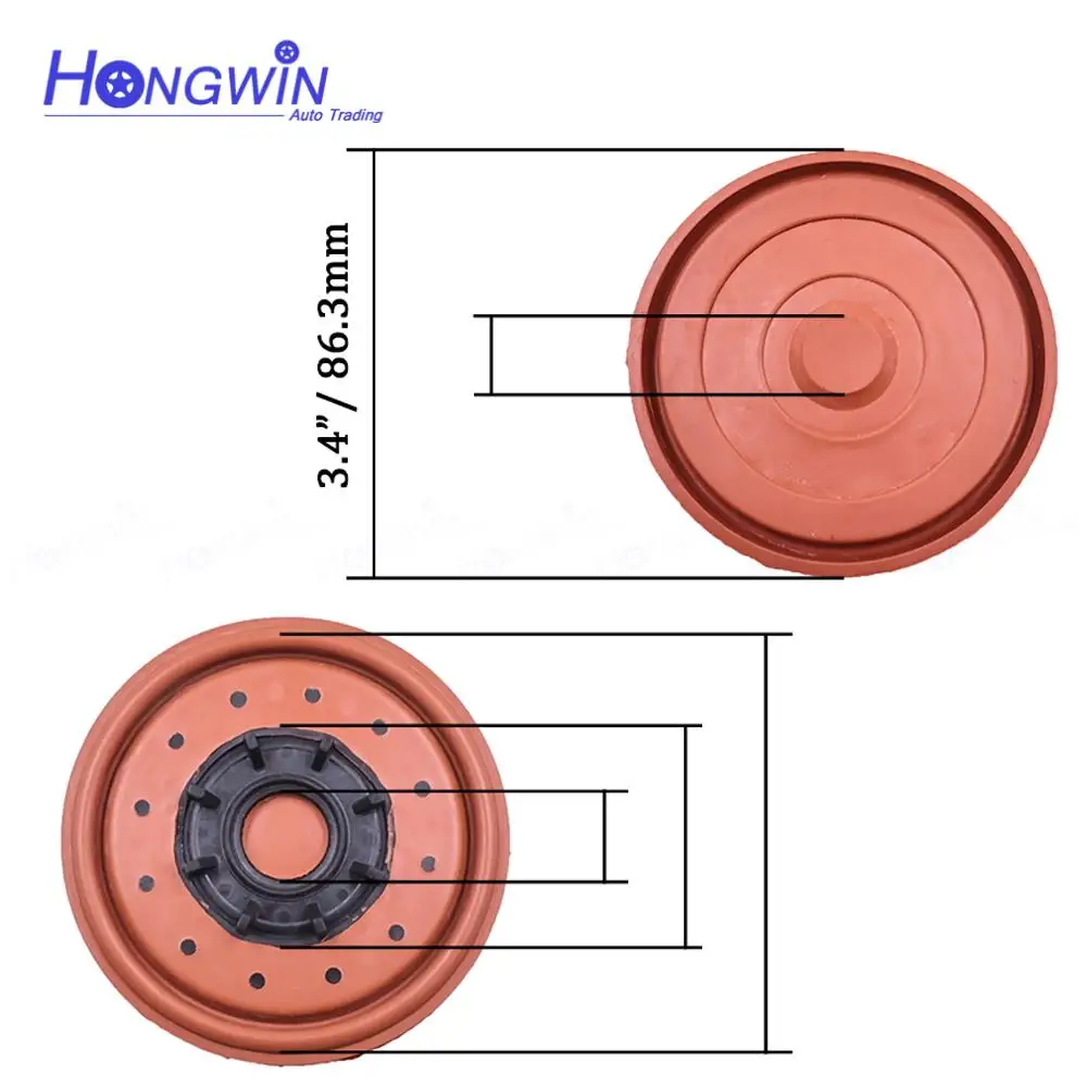 Crankcase Oil Separator Valve Membrane 03C103201K For Volkswagen Polo Jetta Seat Ibiza Skoda Audi 1.4 1.6 03C103201D 03C103201E