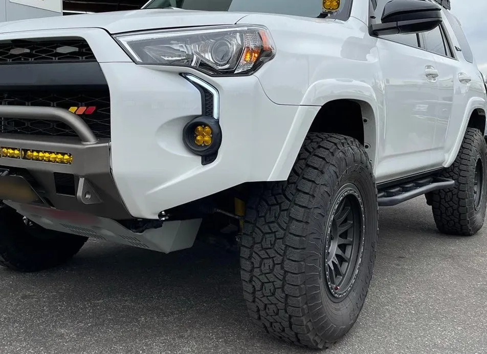 For Toyota 4Runner 2014-2023 Car Accessories LED Lights Spot Driving Lamp DRL Pair Fog Light Daytime Running Light DRL 1 Set