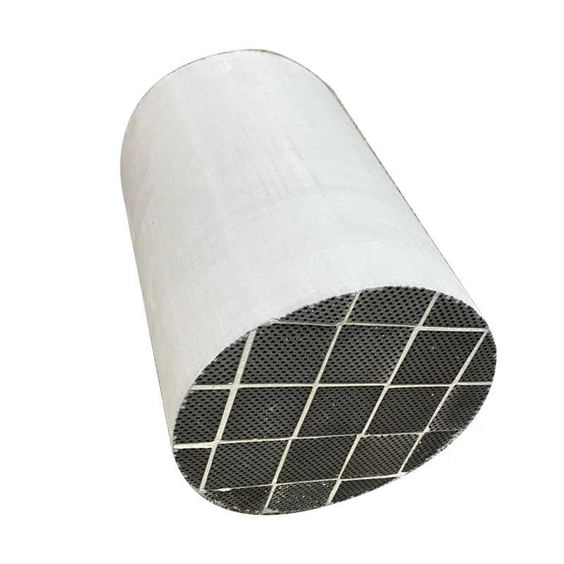 144 Mm Diameter High Efficiency Silicon Carbide Diesel Particulate Filter (DPF) for Diesel Engines Silicon Carbide DPF Substate