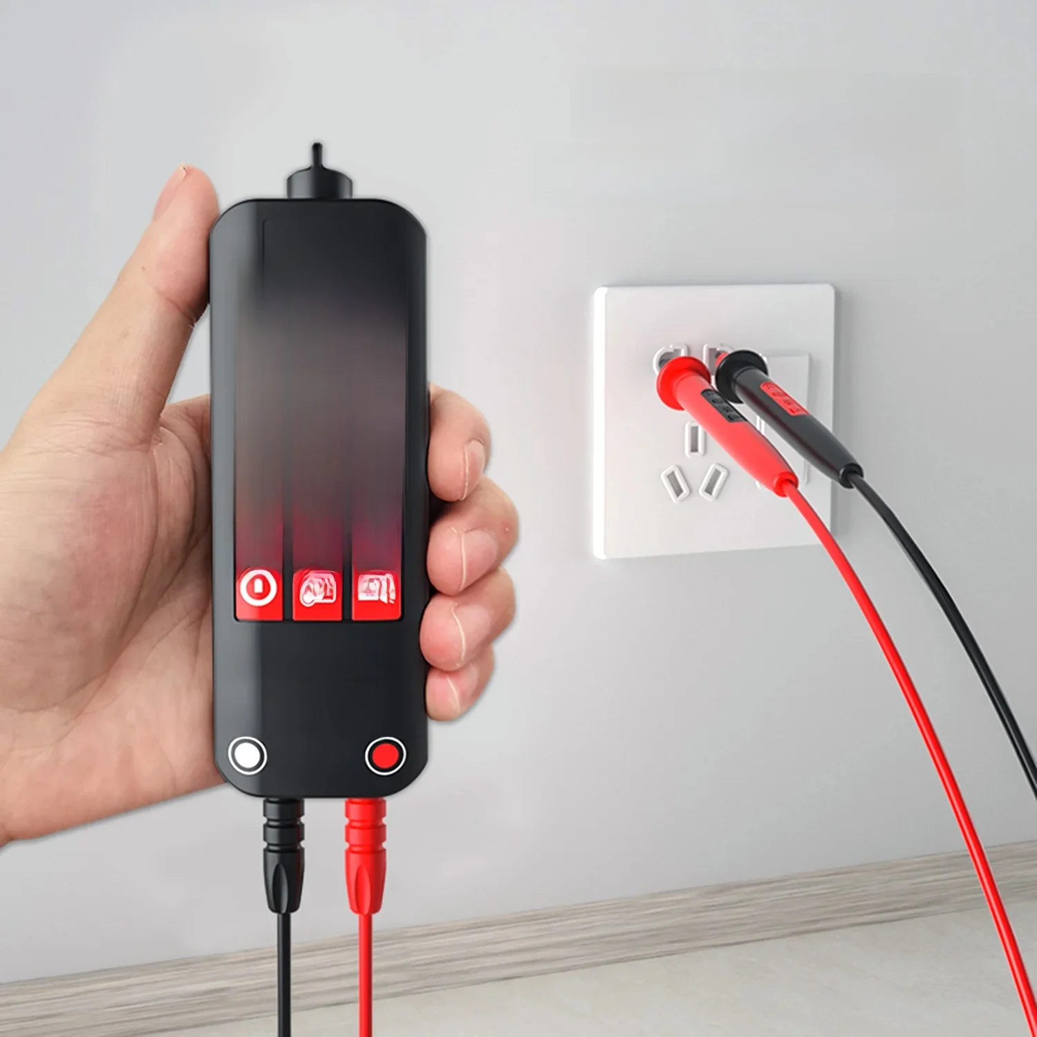 BSIDE A1 Smart Digital Multimeter Electrical Tester Pocket Voltage Tester 3 types Display Auto Range Non Contact Voltage Detecte