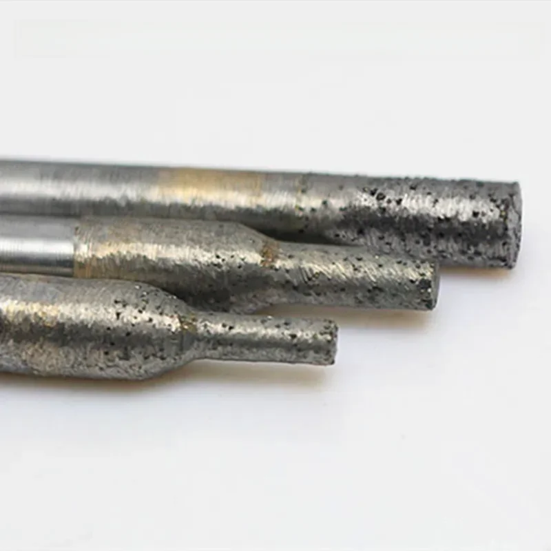 Spiekane diamentowe frezy do kamienia granitowego Frez płaski CNC Rzeźba w kamieniu Narzędzia do grawerowania Frezy — zdjęcie 2