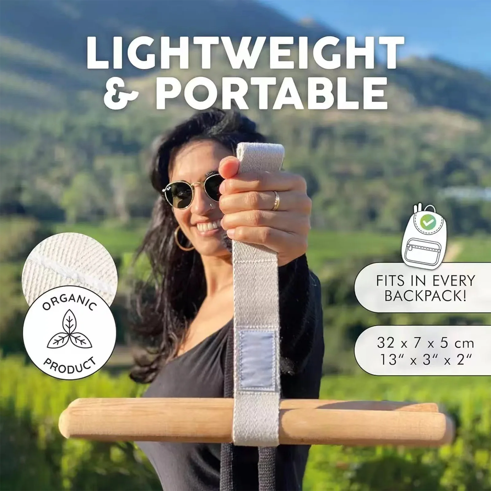 

Stretching Strap Stretching Equipment Comfortable Portable Stretch Strap for Exercise Gymnastics Women Men Fitness Home Gym