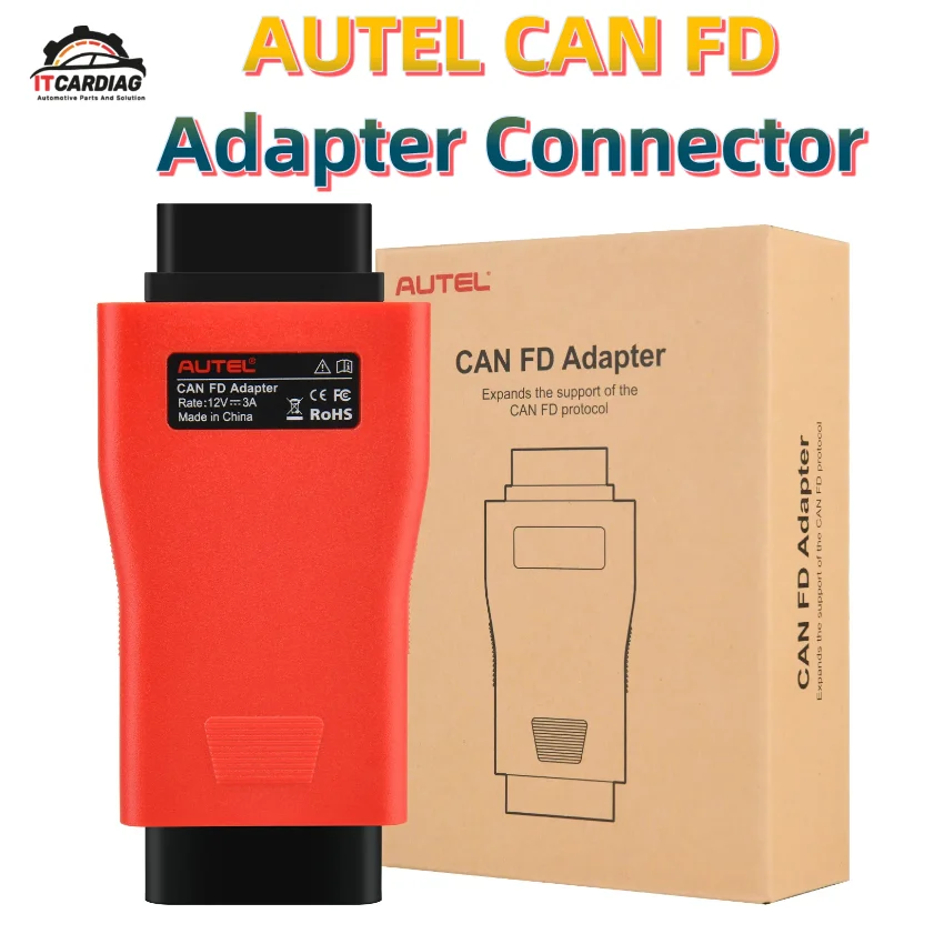 AUTEL CAN FD Adapter CAN-FD Compatible with MaxiFlash Elite J2534 VCI support CANFD PROTOCOL for Maxiflash Elite For MY2020